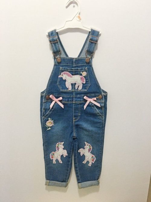 Unicorn Overalls by Sew 4 Tots