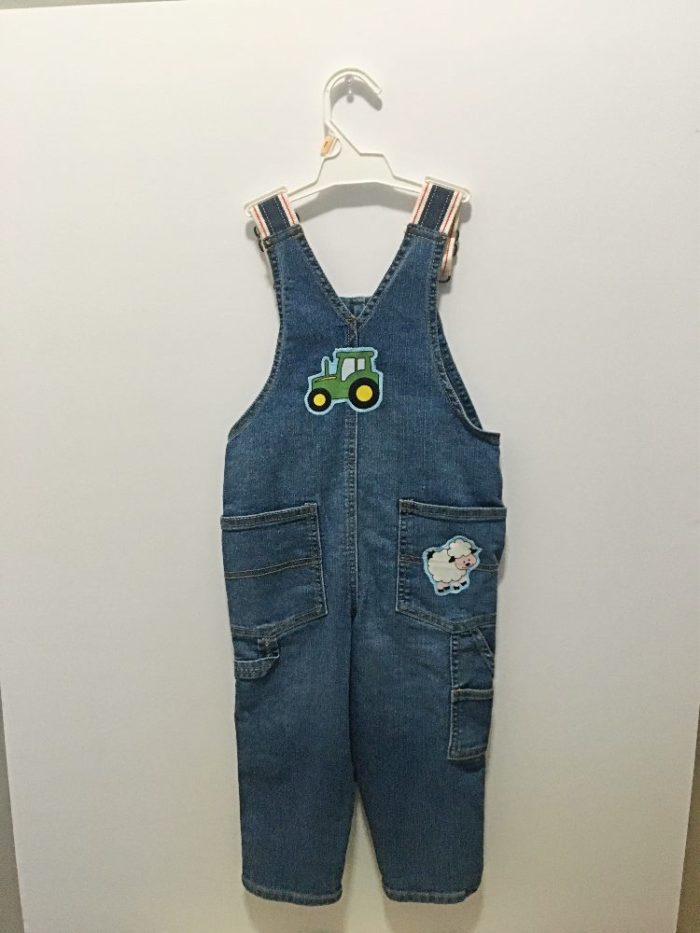 Tractor Overalls back
