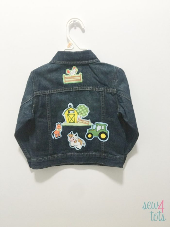 Green Tractor Jacket - Back