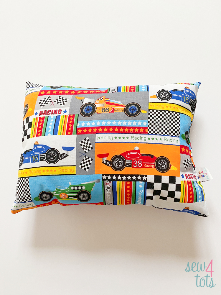 Race Car Pillow