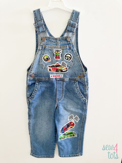 Race Cars Overalls - front