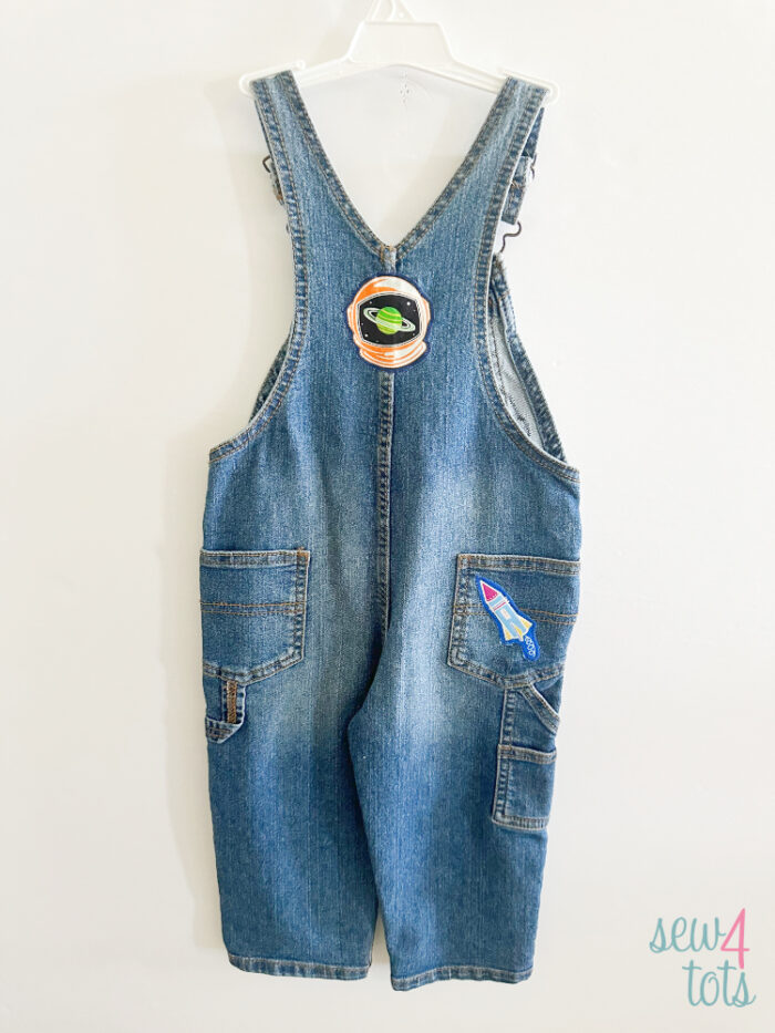 Space Overalls - back